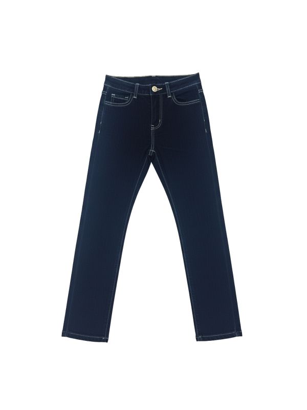 מכנסי ג’ינס לייקרה עם רוכסן לילדות