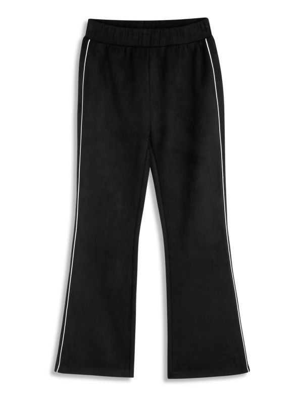 מכנסי זמש ספורטיביים ארוכים לילדות