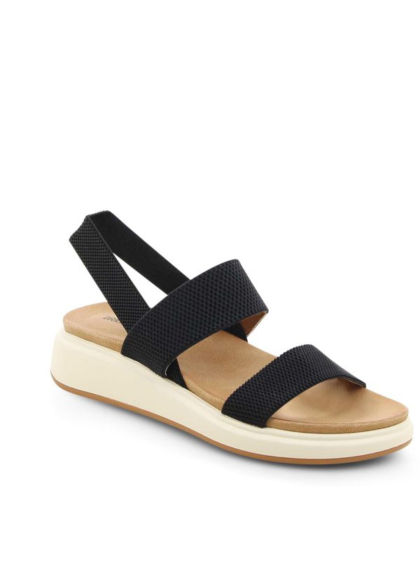 סנדלי נשים עם רצועות אלסטיות