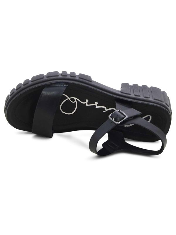 סנדלים קלאסיים עם סוליית טרקטור לנשים