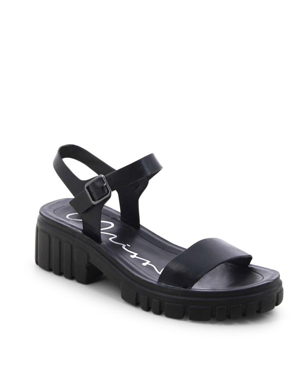 סנדלים קלאסיים עם סוליית טרקטור לנשים