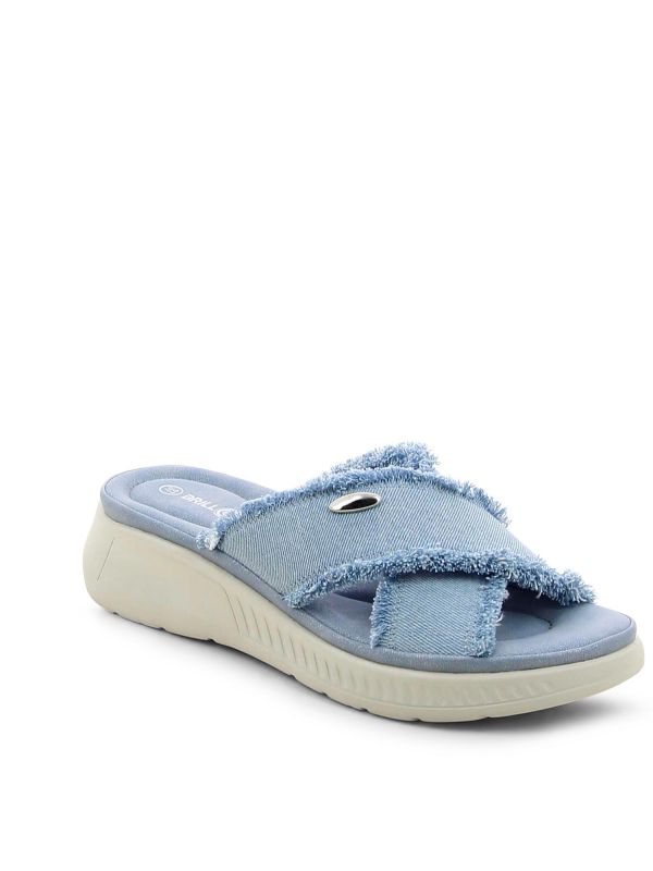 כפכפי נוחות עם רצועת איקס לנשים