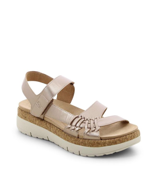 סנדלי נשים עם סוליית שכבות