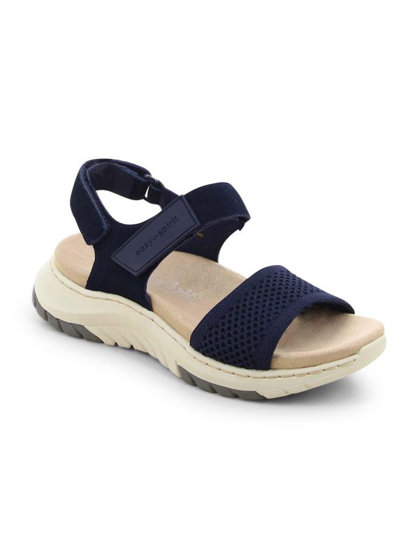 סנדלי נשים מבד אוורירי עם רצועות וולקרו