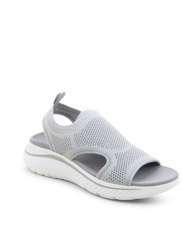 סנדלי נשים מבד מחורר