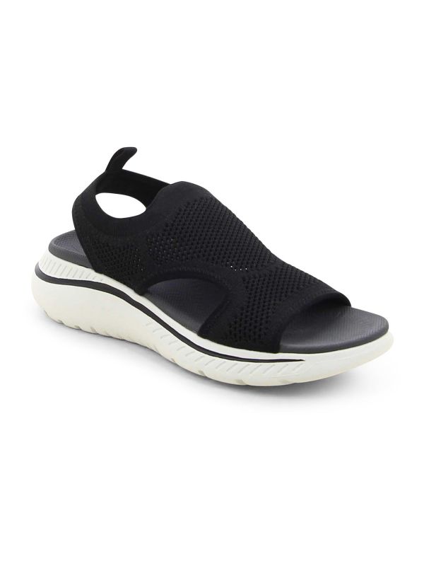 סנדלי נשים מבד מחורר