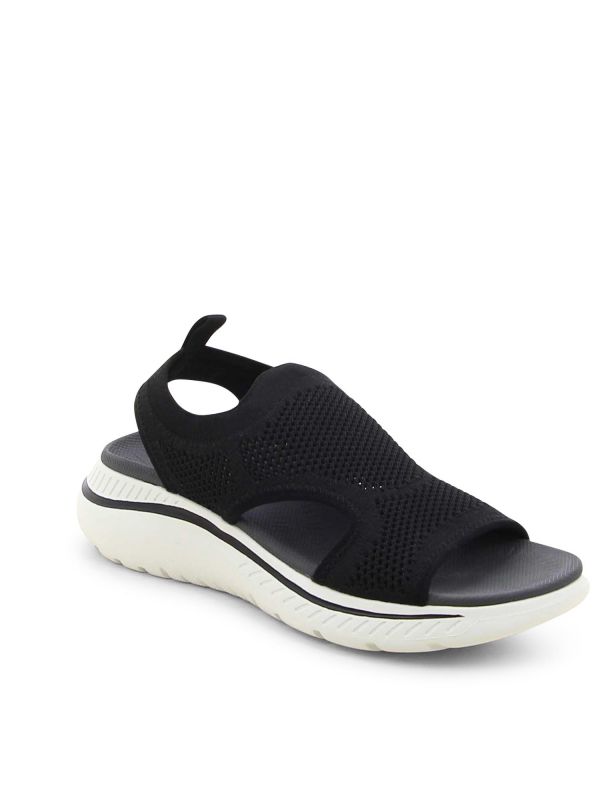 סנדלי נשים מבד מחורר