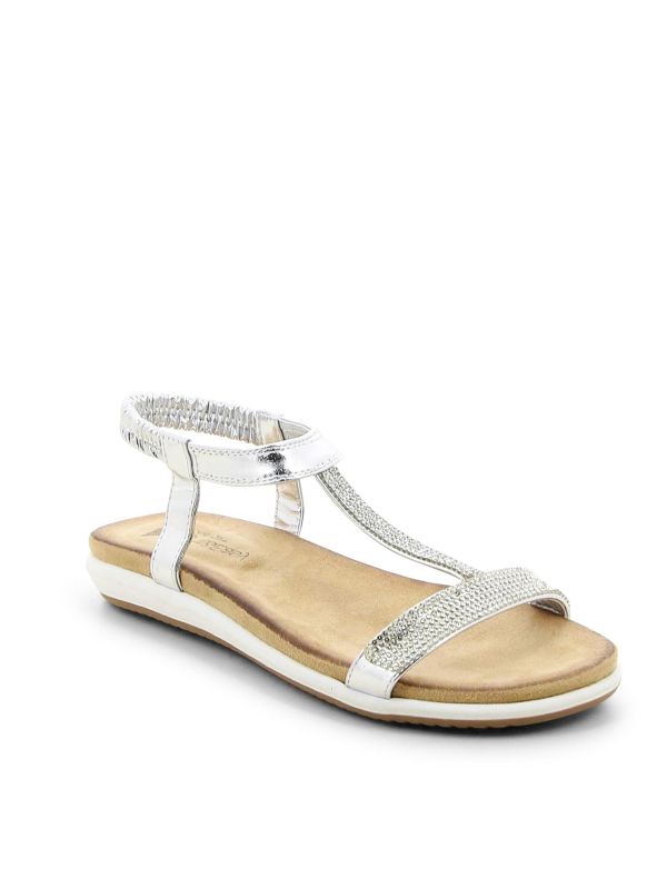 סנדלים עם אבנים לנשים