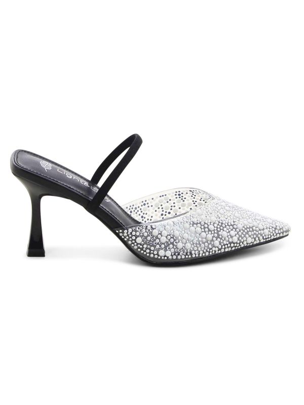 נעלי עקב מנצנצות לנשים