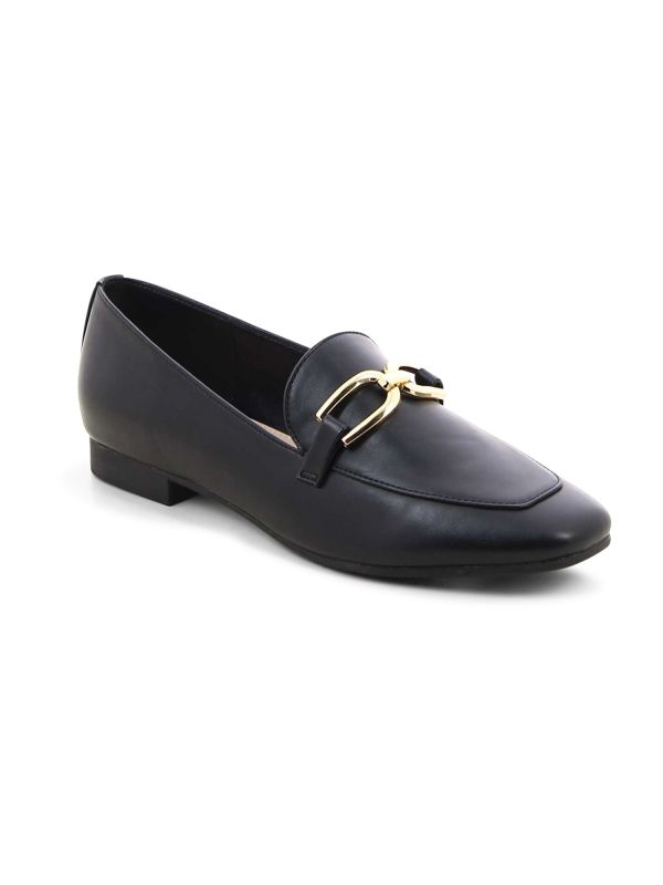 נעלי מוקסין קלאסיות לנשים עם שרשרת