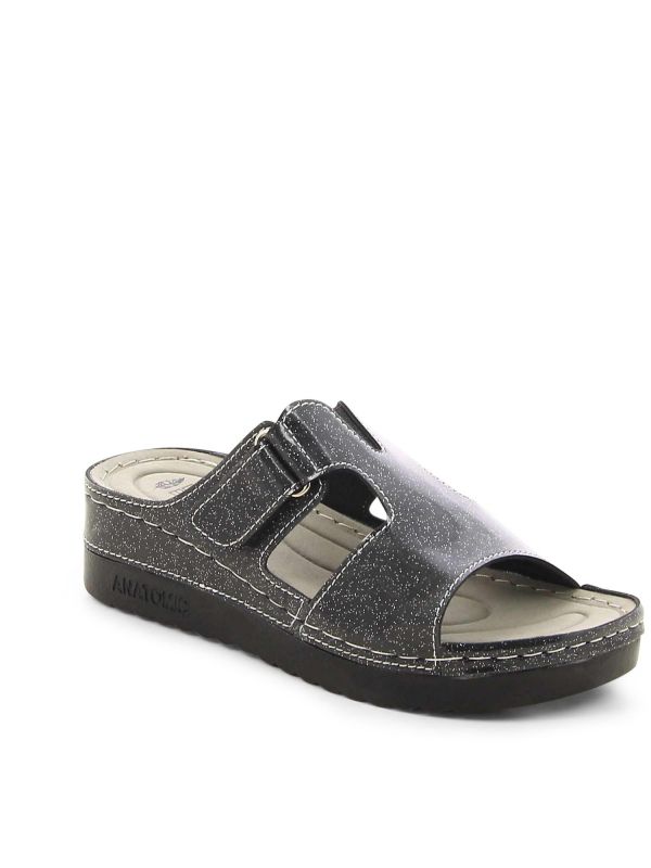 כפכפי נוחות עם רצועת פתחים לנשים