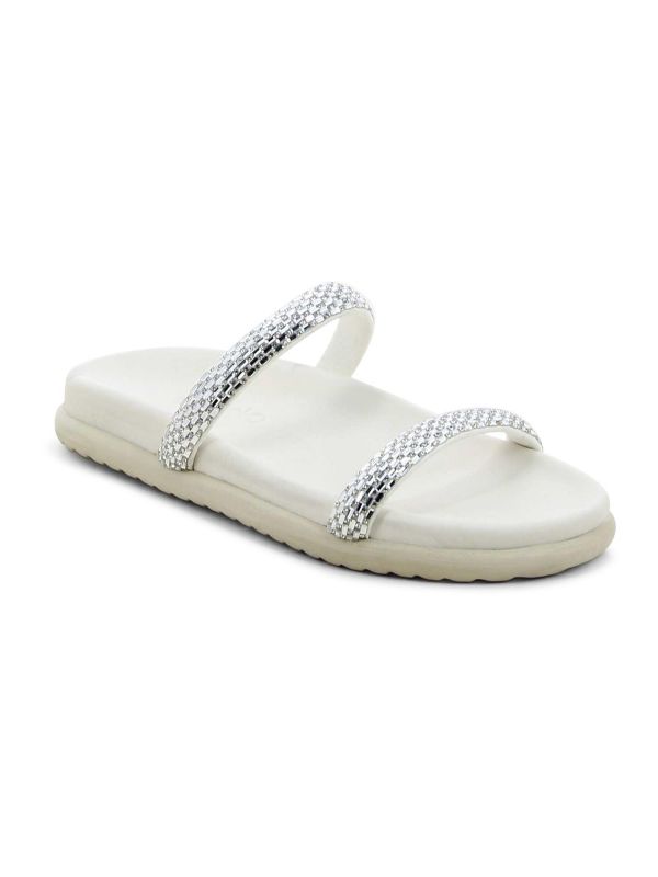 כפכפי רצועות מנצנצות לנשים