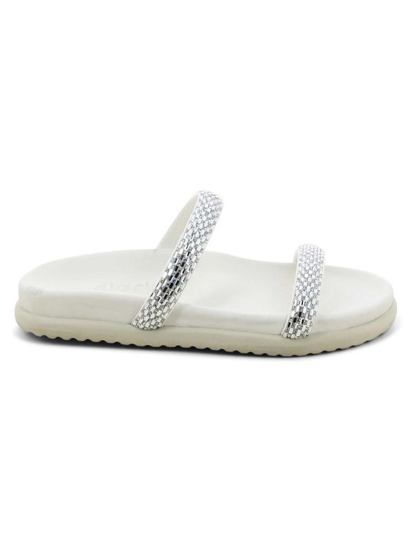 כפכפי רצועות מנצנצות לנשים