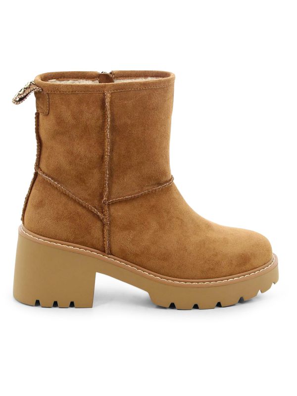 מגפוני נשים עם עקב טרקטור