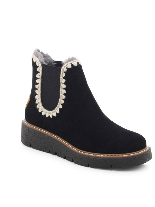 מגפוני צ’לסי עם רקמה