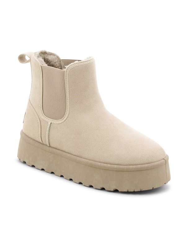 מגפוני צ’לסי לנשים עם פרווה