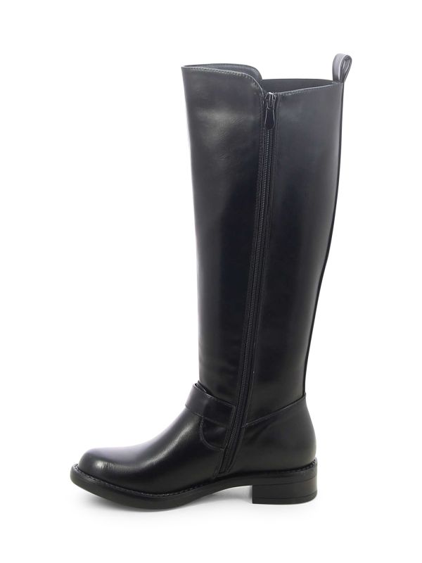 מגפי נשים קלאסיים עם אבזם