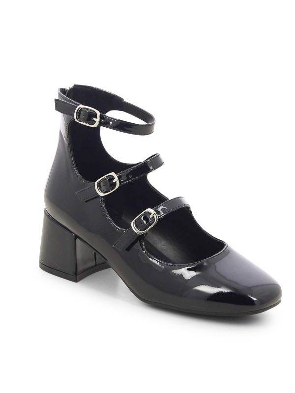 נעלי מרי ג’יין עם אבזמים לנשים