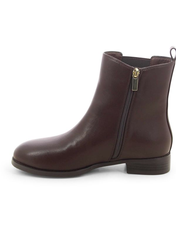 מגפוני צ’לסי קלאסיים לנשים - חום כהה