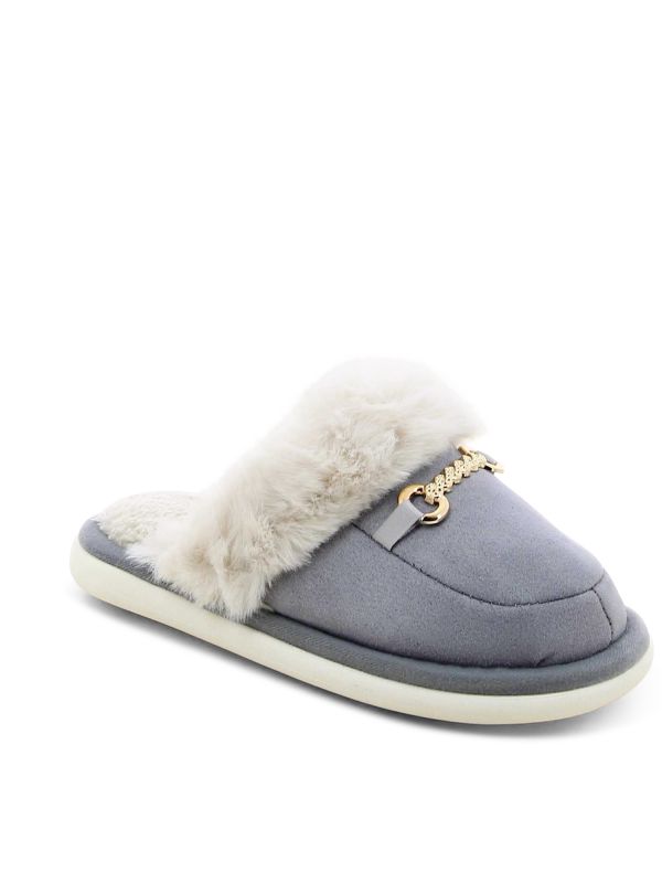 נעלי בית פרוותיות עם שרשרת לנשים