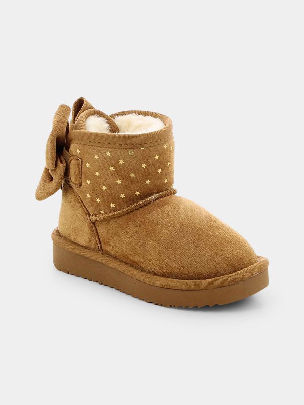 מגפונים לילדות בדוגמת כוכבים עם פפיון