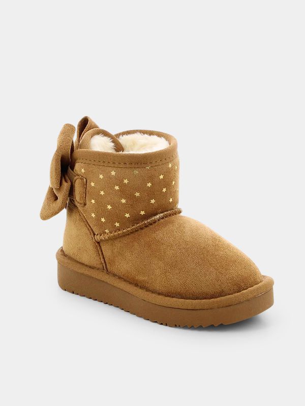 מגפונים לילדות בדוגמת כוכבים עם פפיון