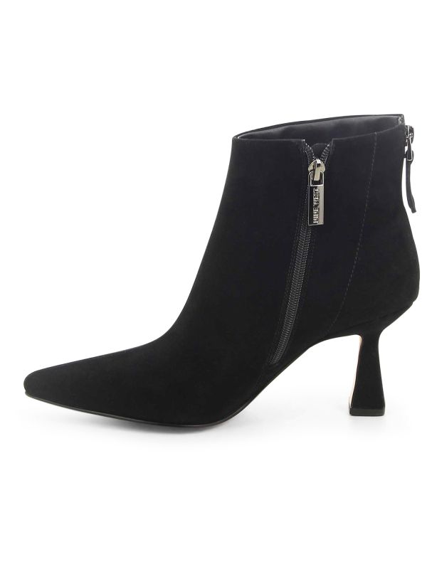 מגפוני שפיץ עם עקב בינוני לנשים