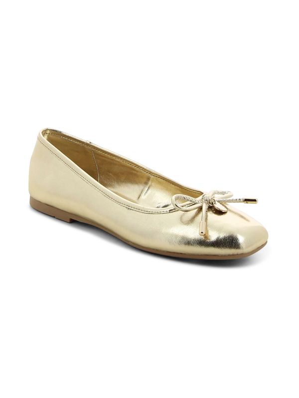 נעלי סירה שטוחות עם פפיון לנשים