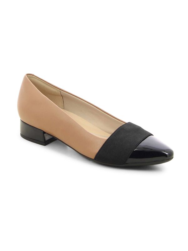 נעלי סירה בשני גוונים לנשים