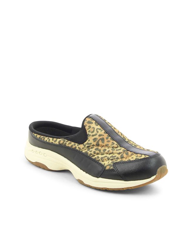 כפכפי נוחות ספורטיביים בדוגמה מנומרת לנשים