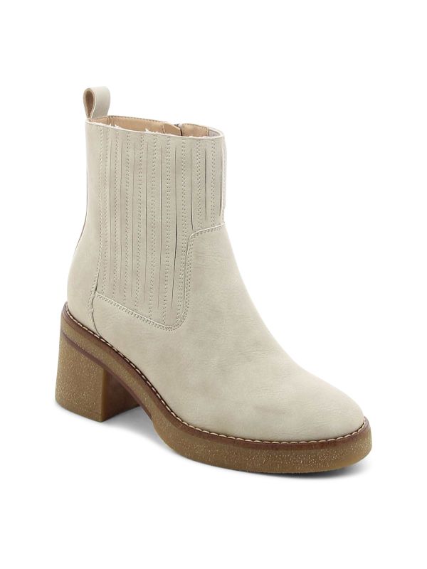 מגפוני נשים עם עקב צ’אנקי