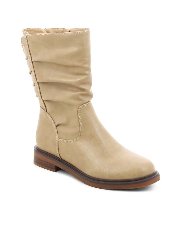 מגפוני נשים עם שרוך אחורי