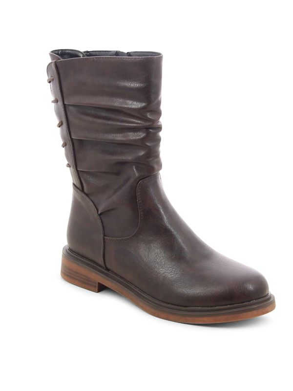 מגפוני נשים עם שרוך אחורי