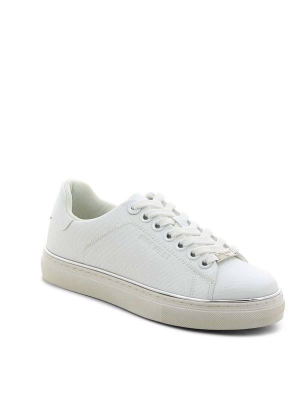 נעלי סניקרס בדוגמת נחש כסופה לנשים