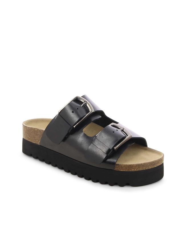 כפכפי פלטפורמה לנשים עם רצועות