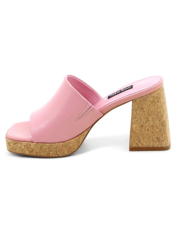 כפכפי עקב עם הגבהה קדמית לנשים