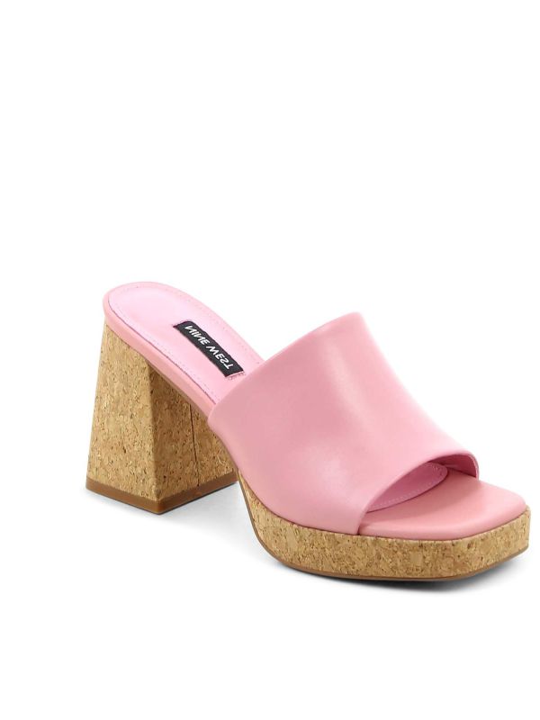 כפכפי עקב עם הגבהה קדמית לנשים