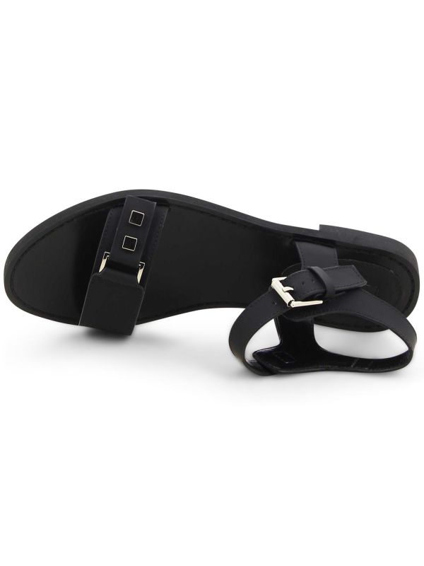 סנדלי נשים שטוחים עם רצועות