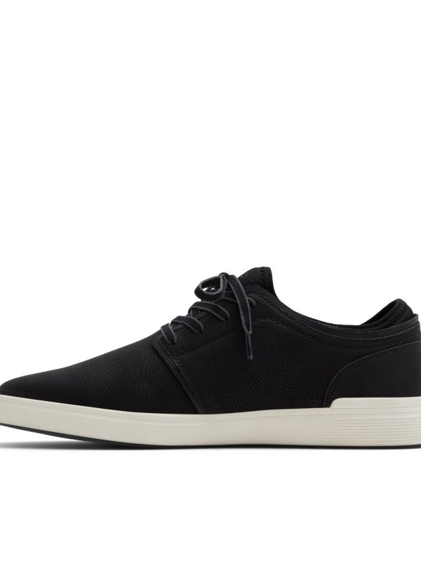 OMONO - נעלי סניקרס לגברים במראה עור