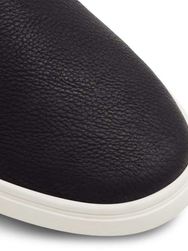 OMONO - נעלי סניקרס לגברים במראה עור