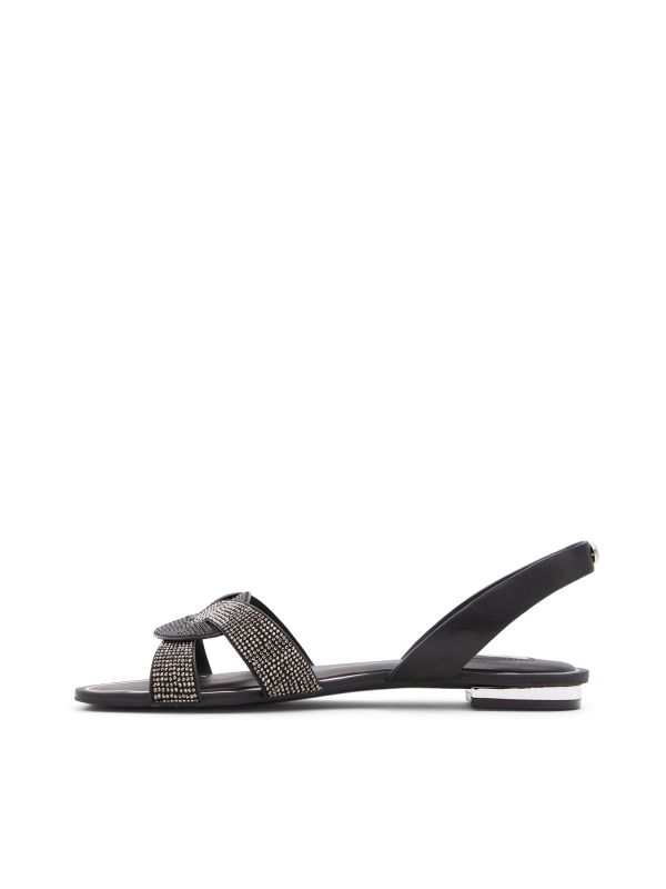 ANSON - סנדלים שטוחים עם אבנים