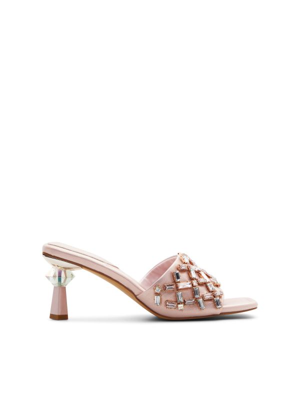 BERNA - כפכפי עקב עם אבנים