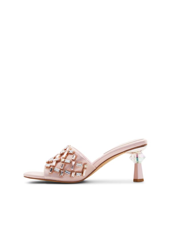 BERNA - כפכפי עקב עם אבנים