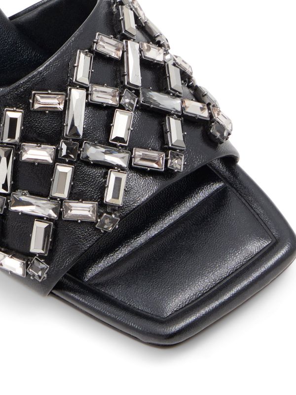 BERNA - כפכפי עקב עם אבנים