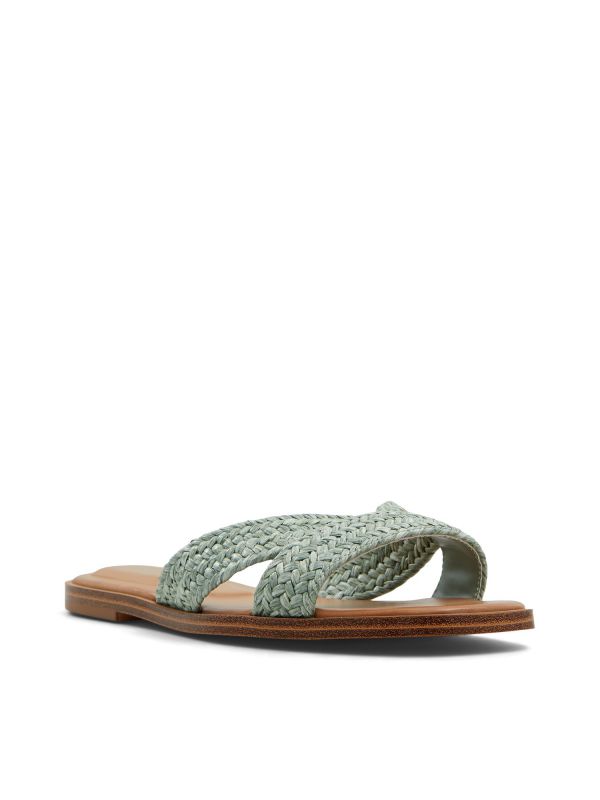 CARIA - כפכפים שטוחים עם רצועה קלועה לנשים