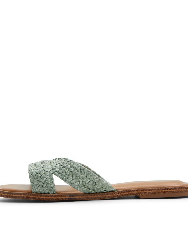 CARIA - כפכפים שטוחים עם רצועה קלועה לנשים