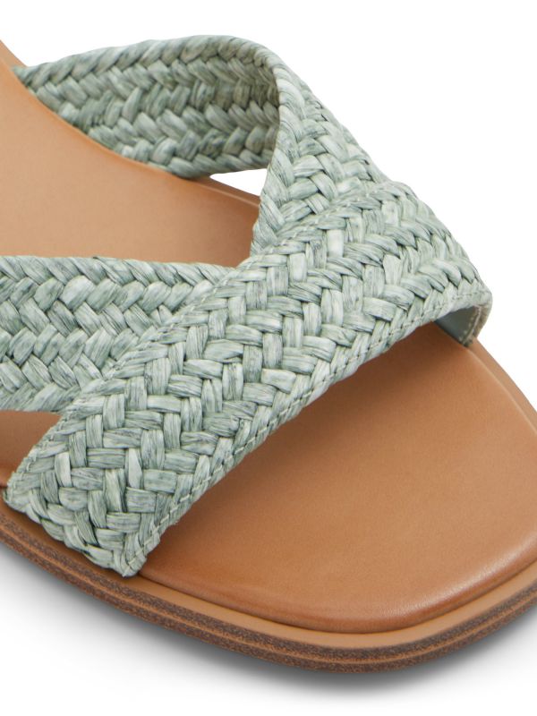 CARIA - כפכפים שטוחים עם רצועה קלועה לנשים