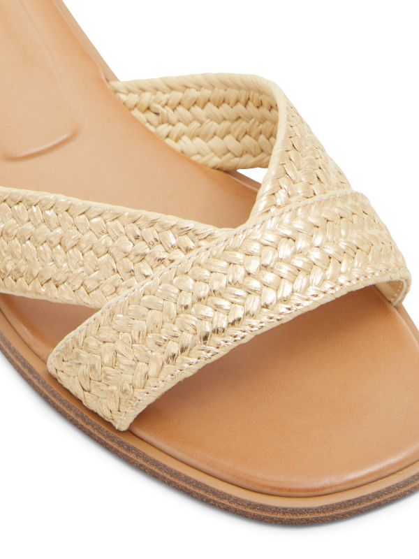 CARIA - כפכפים שטוחים עם רצועה קלועה לנשים