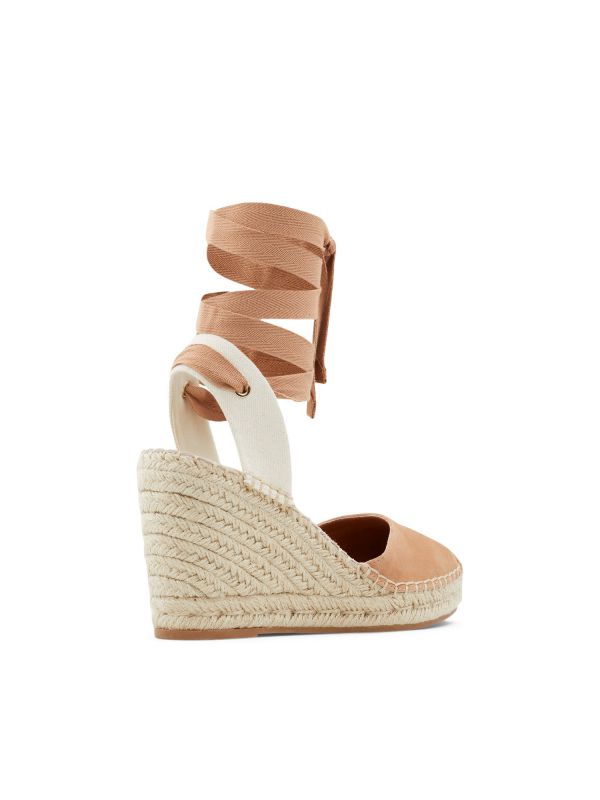 EFEMINA - נעלי אספדריל עם עקב רוקי לנשים