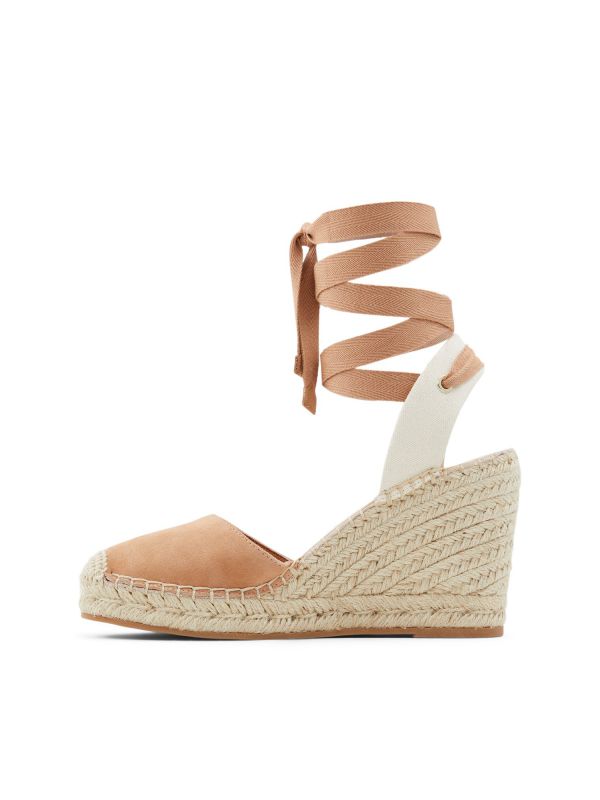 EFEMINA - נעלי אספדריל עם עקב רוקי לנשים